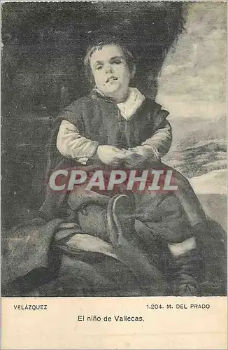 Cartes postales Velazquez el nino de vallecas Museo del Prado