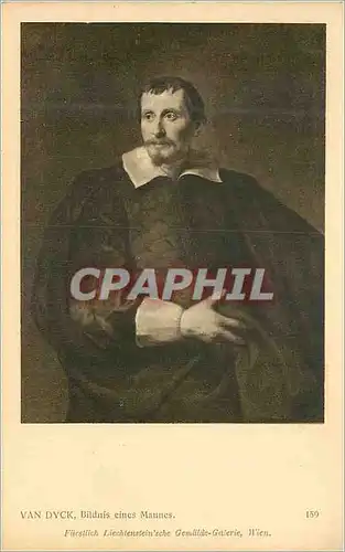 Cartes postales Van dyck bildnis cines maunes