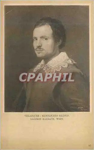 Cartes postales Velazquez mannliches bidnis galerie harrach wien
