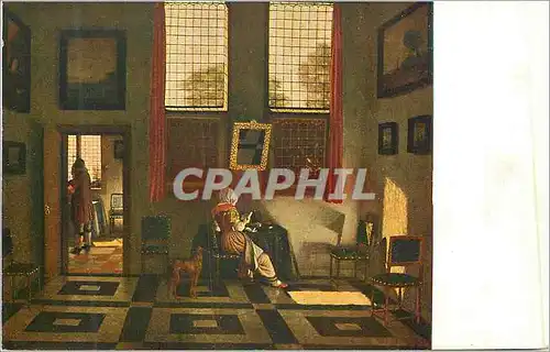 Cartes postales Pieter Janssens Hollandischer Inneraum
