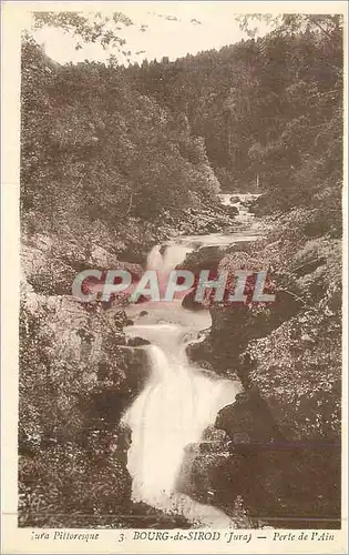 Cartes postales Jura pittoresque 3 bourg de sirod jura perte de l ain