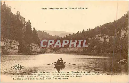 Cartes postales Sites pittoresques de franche comte