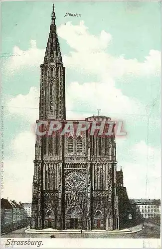 Cartes postales Munster strasbourg