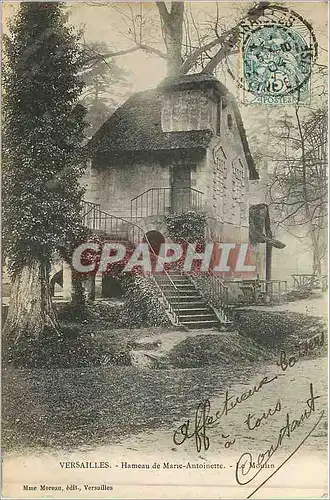 Cartes postales Versailles hameau de marie antoinette le moulin
