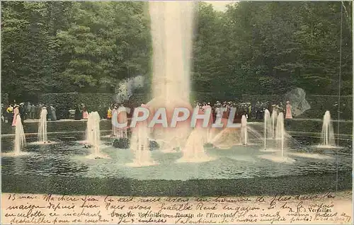 Cartes postales Versailles bassin de l encelade