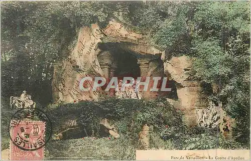 Cartes postales Parc de versailles la grotte d apollon