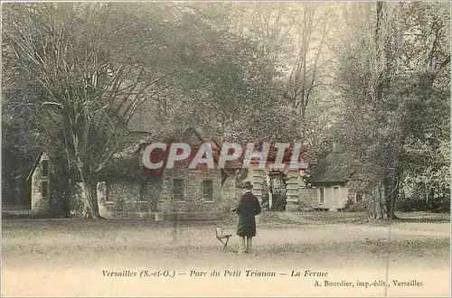 Ansichtskarte AK Versailles(s et o) parc du petit trianon la ferme