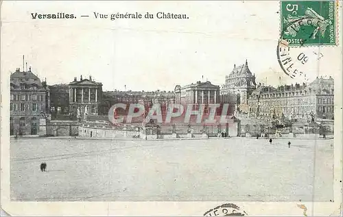 Cartes postales Versailles vue generale du chateau