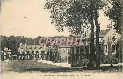 Cartes postales 131 abbaye des vaux de cernay le chateau