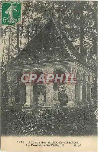Cartes postales 2172 abbaye  des vaux de cernay la fontaine st thibault