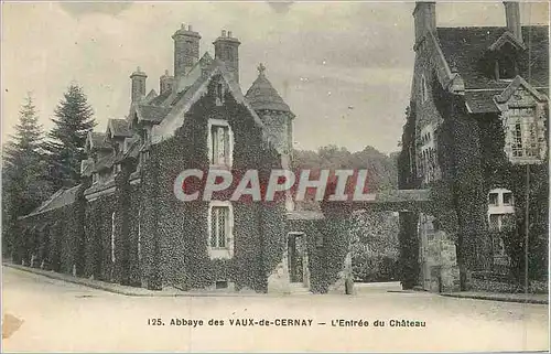 Ansichtskarte AK 125 abbaye des vaux de cernay l entree du chateau