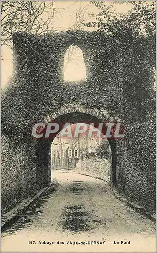 Cartes postales 167 abbaye des vaux de cernay le pont