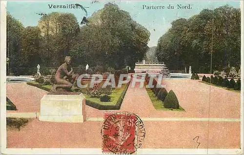 Cartes postales Versailles parterre du nord