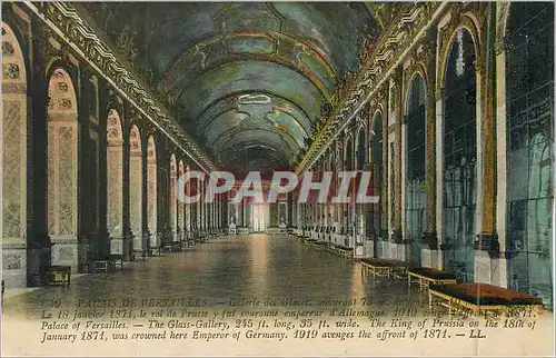 Cartes postales 49 palais de versailles