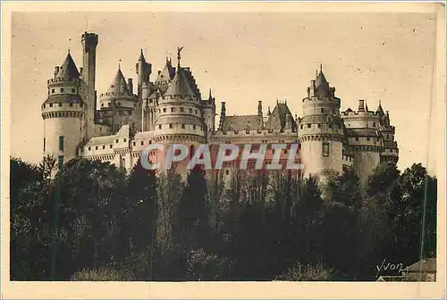 Cartes postales La douce france chateau de pierrefonds (oise) cote est