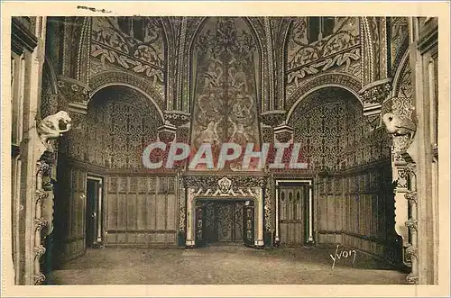 Ansichtskarte AK La douce france chateau de pierrefonds (oise) une des chambres du chateau