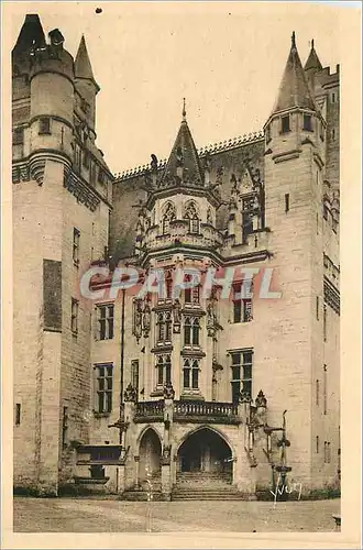 Ansichtskarte AK La douce france chateau de pierrefonds (oise) l escalier d honneur