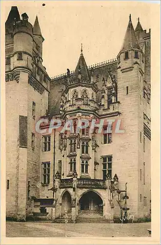 Cartes postales La douce france chateau de pierrefonds (oise) l escalier d honneur