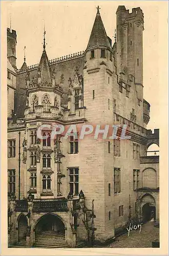 Ansichtskarte AK La douce france chateau de pierrefonds (oise) l entree du chateau