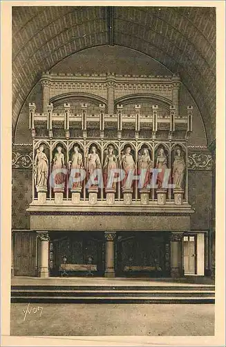 Cartes postales La douce france chateau de pierrefonds (oise) cheminee de la salle des preux