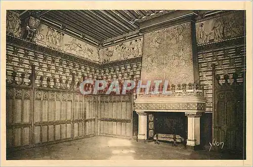 Cartes postales La douce france chateau de pierrefonds (oise) la chambre du seigneur