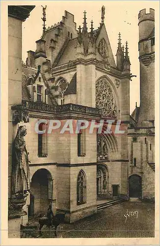Cartes postales La douce france chateau de pierrefonds (oise) la chapelle