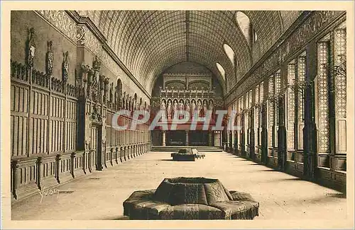 Ansichtskarte AK La douce france chateau de pierrefonds (oise) la salle des preux