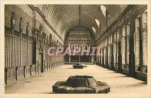 Cartes postales La douce france chateau de pierrefonds (oise) la salle des preux