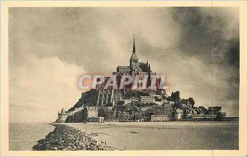 Ansichtskarte AK 18 abbaye du mont st michel vue generale face sud