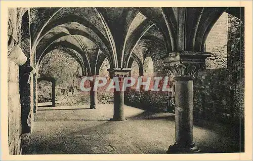 Ansichtskarte AK 31 abbaye du mont st michel le promenoir