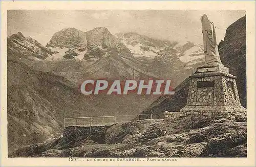 Cartes postales 1371 le cirque de gavarnie parteigauche
