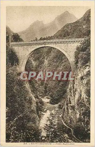 Ansichtskarte AK 32 saint sauveur pont napolean