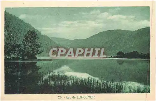 Cartes postales 20 lac de longemer