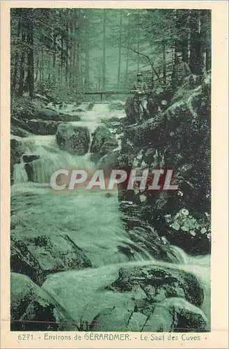 Cartes postales 6271 environs de gerardmer le saut des cuves