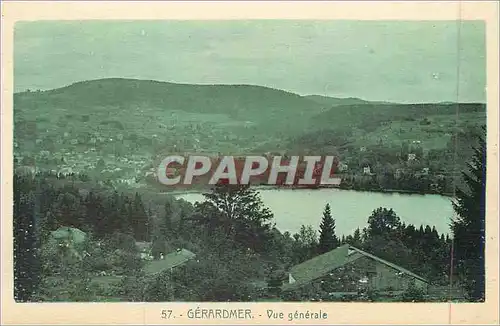 Cartes postales 57 gerardmer vue generale