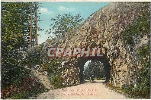 Cartes postales Environs de la schlucht tunnel de la roche du diable