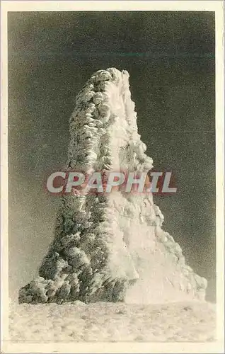 Ansichtskarte AK Monument aux diables bleus au grand ballon en hiver