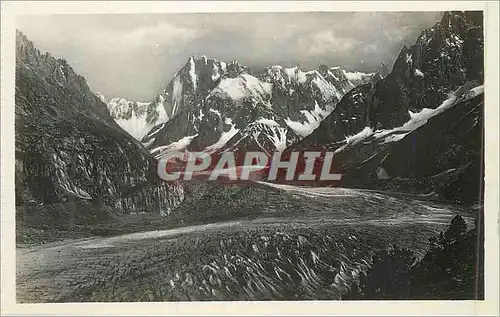 Cartes postales moderne 345 chamonix mont blanc la mer de glace