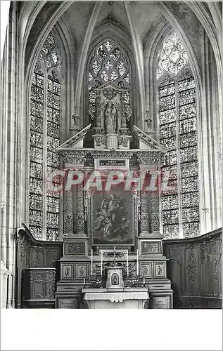 Cartes postales moderne Fecamp (seine maritime) abbatiale de la sainte trinite(xi et xiii siecle) chapelle de la vierge(