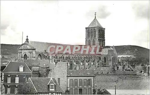 Cartes postales moderne Fecamp (seine maritime) abbatiale de la sainte trinite(xi et xiii siecle) facade sud