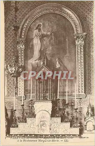 Ansichtskarte AK paray le monial apparition du sacre coeur a la bienheureuse marguerite marie