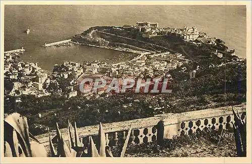 Ansichtskarte AK La douce france 176 cote d azur monaco (principaute) vue principale