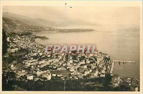 Cartes postales La douce france 405 cote d azur monte carlo et le cap martin