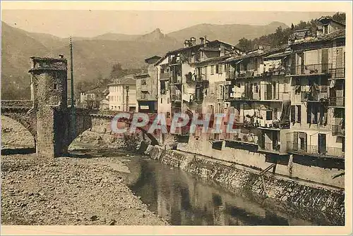 Ansichtskarte AK La douce france 139 cote d azur sospel (alpes maritime) vieilles maisons sur la bevera