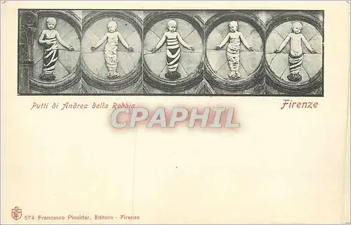 Cartes postales Putti di andrea della robbia firenze