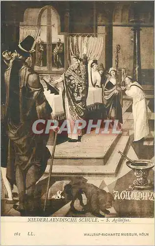 Cartes postales Niederlaendische schule s agilolfus