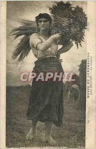 Cartes postales Musee du luxembourg jules breton la glorieuse