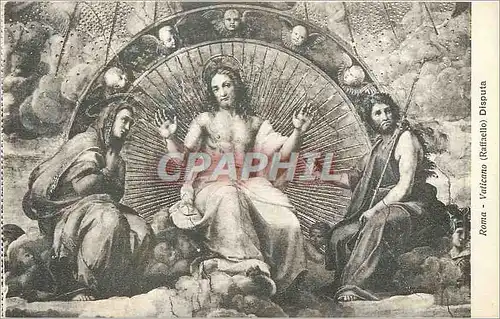 Cartes postales Roma vaticano(raffaello) disputa