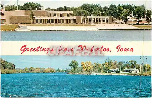 Cartes postales moderne Recreation and arts center Cedar River Waterloo Iowa