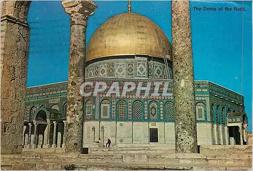 Moderne Karte 34 the dome of the rock Israel